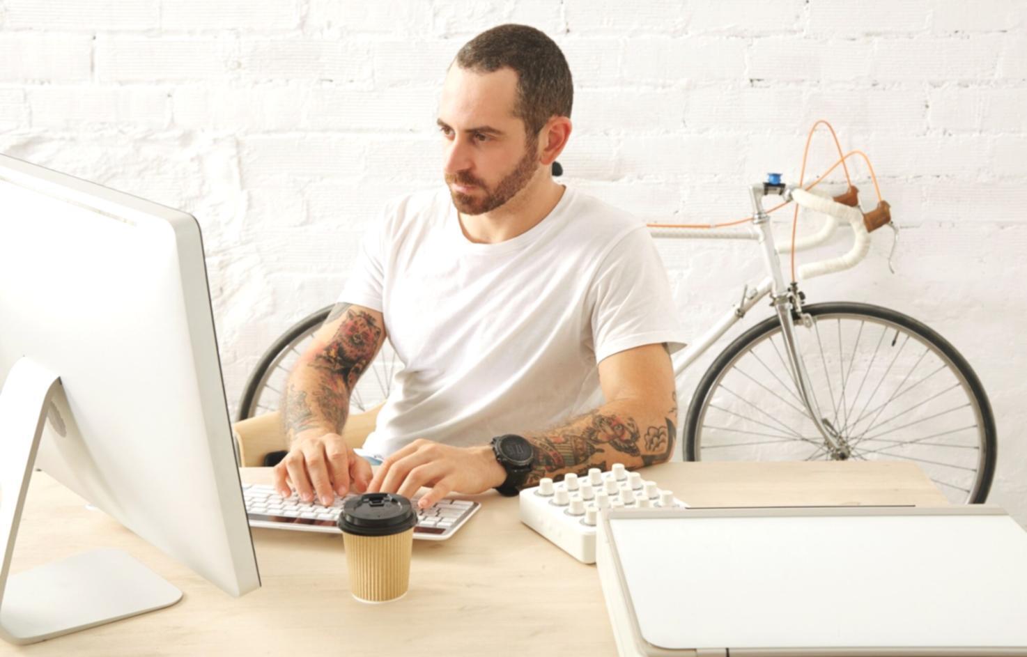 Financial modeling workspace with analytical tools and data visualization